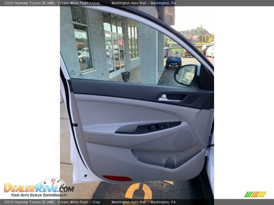 2020 Hyundai Tucson SE AWD Cream White Pearl / Gray Photo #11