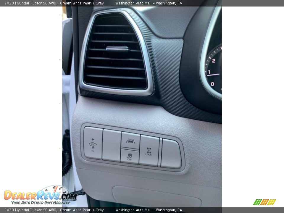 2020 Hyundai Tucson SE AWD Cream White Pearl / Gray Photo #13