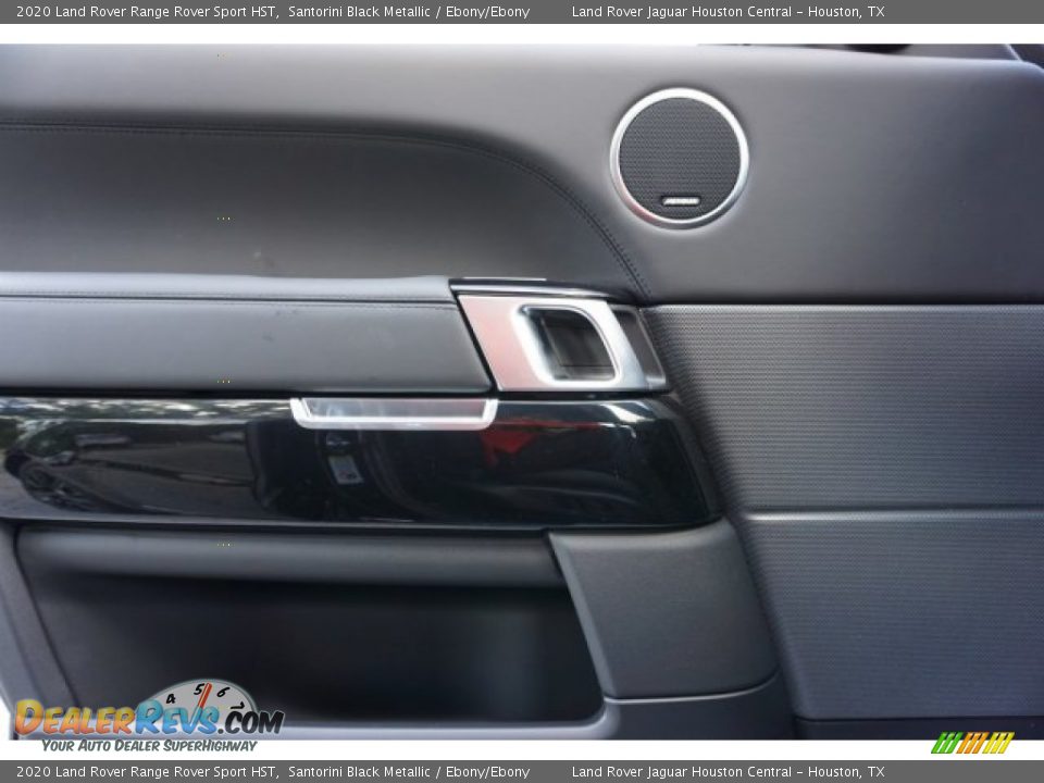 2020 Land Rover Range Rover Sport HST Santorini Black Metallic / Ebony/Ebony Photo #21