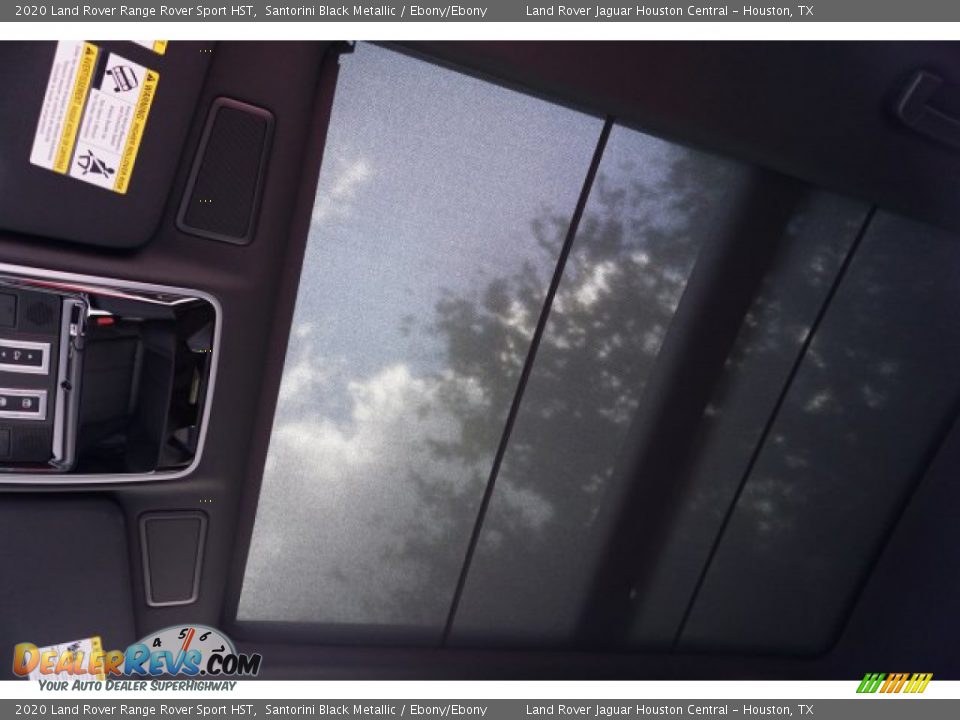 2020 Land Rover Range Rover Sport HST Santorini Black Metallic / Ebony/Ebony Photo #23