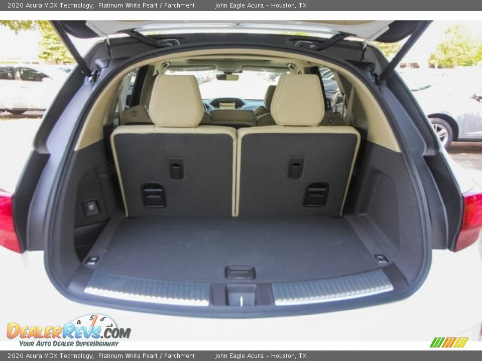 2020 Acura MDX Technology Platinum White Pearl / Parchment Photo #21