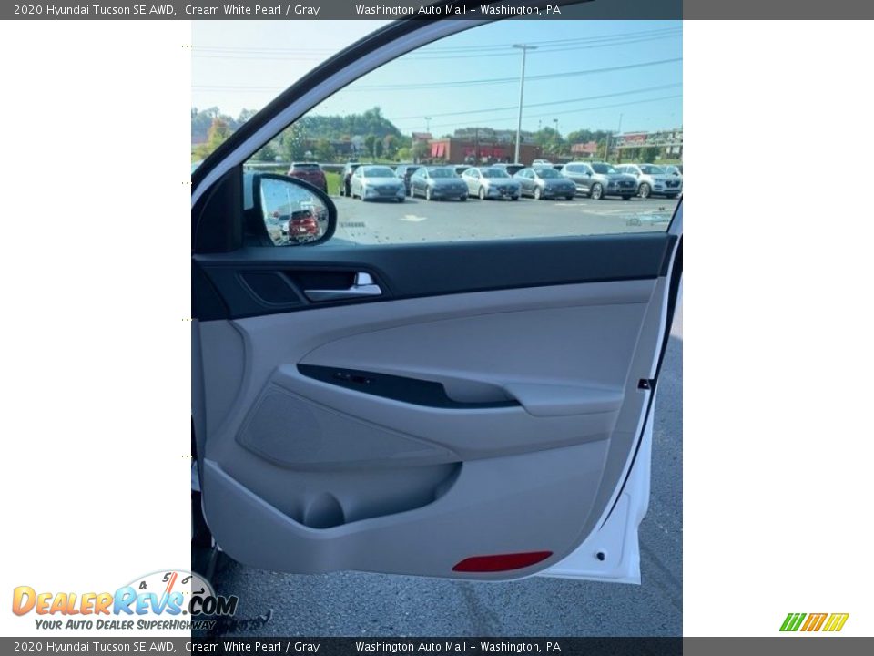 2020 Hyundai Tucson SE AWD Cream White Pearl / Gray Photo #27