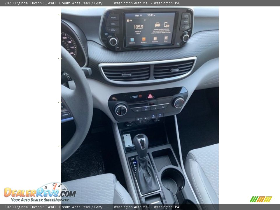2020 Hyundai Tucson SE AWD Cream White Pearl / Gray Photo #32