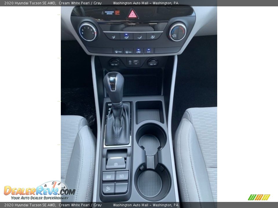 2020 Hyundai Tucson SE AWD Cream White Pearl / Gray Photo #34