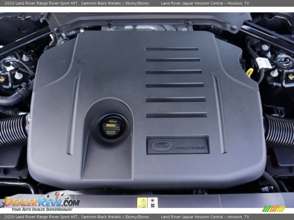 2020 Land Rover Range Rover Sport HST Santorini Black Metallic / Ebony/Ebony Photo #31