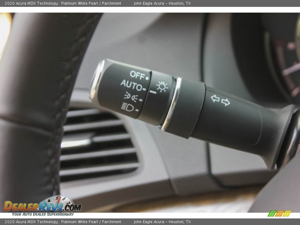 2020 Acura MDX Technology Platinum White Pearl / Parchment Photo #34