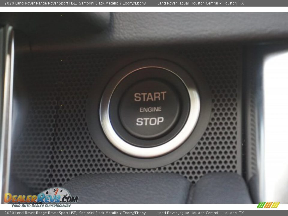 2020 Land Rover Range Rover Sport HSE Santorini Black Metallic / Ebony/Ebony Photo #19