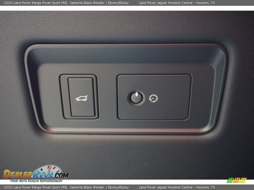 2020 Land Rover Range Rover Sport HSE Santorini Black Metallic / Ebony/Ebony Photo #20