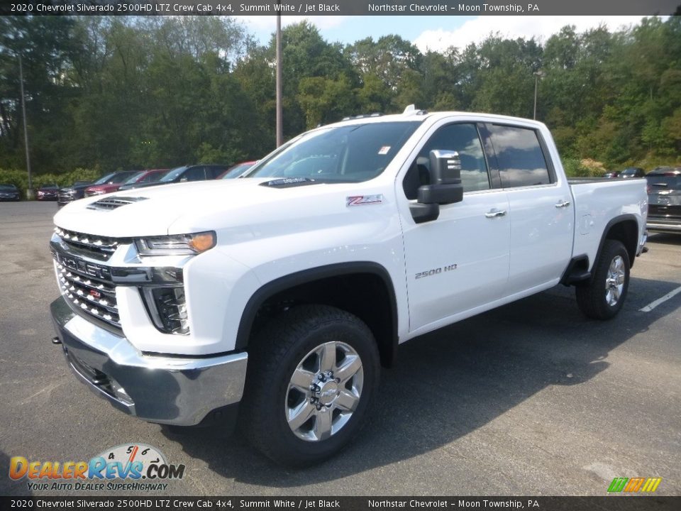2020 Chevrolet Silverado 2500HD LTZ Crew Cab 4x4 Summit White / Jet Black Photo #1