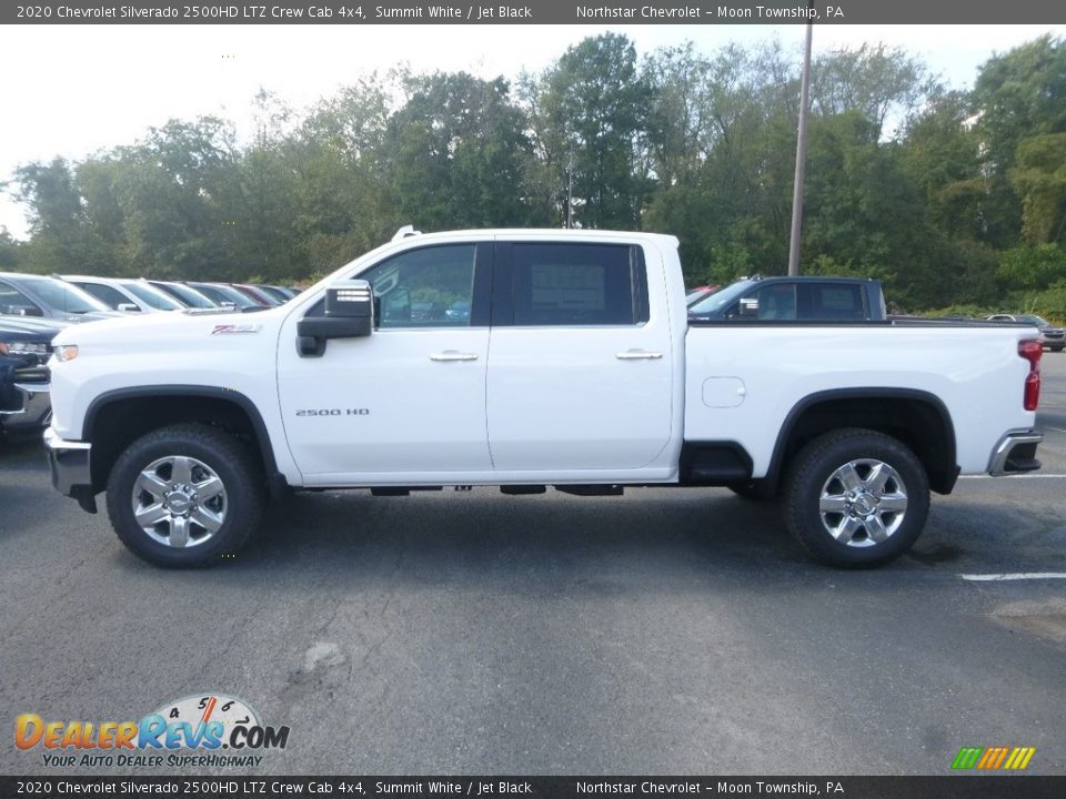 Summit White 2020 Chevrolet Silverado 2500HD LTZ Crew Cab 4x4 Photo #2