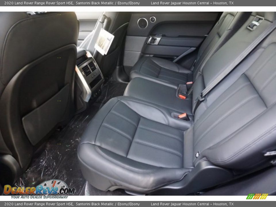 2020 Land Rover Range Rover Sport HSE Santorini Black Metallic / Ebony/Ebony Photo #28