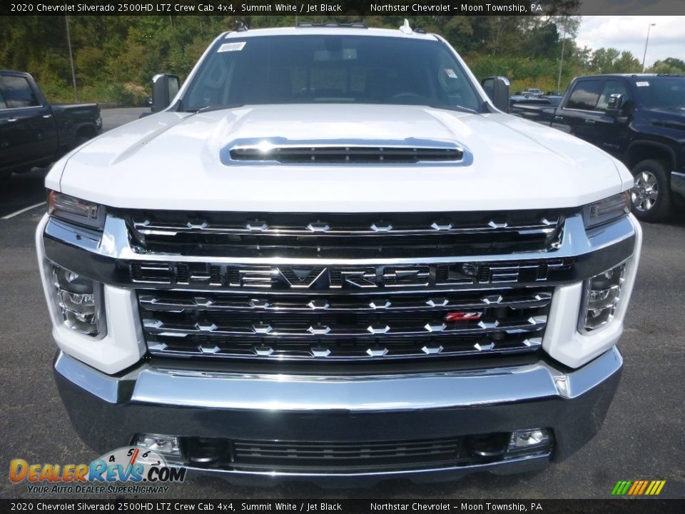 2020 Chevrolet Silverado 2500HD LTZ Crew Cab 4x4 Summit White / Jet Black Photo #8