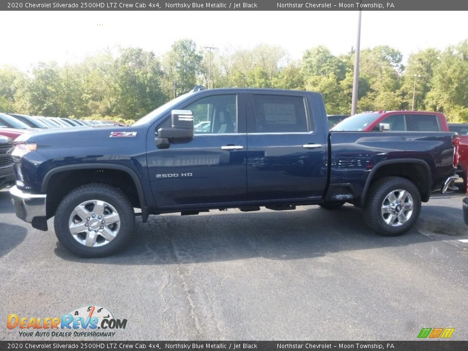 2020 Chevrolet Silverado 2500HD LTZ Crew Cab 4x4 Northsky Blue Metallic / Jet Black Photo #2