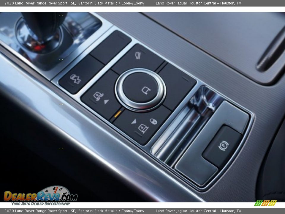 2020 Land Rover Range Rover Sport HSE Santorini Black Metallic / Ebony/Ebony Photo #18