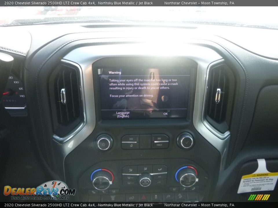 2020 Chevrolet Silverado 2500HD LTZ Crew Cab 4x4 Northsky Blue Metallic / Jet Black Photo #15