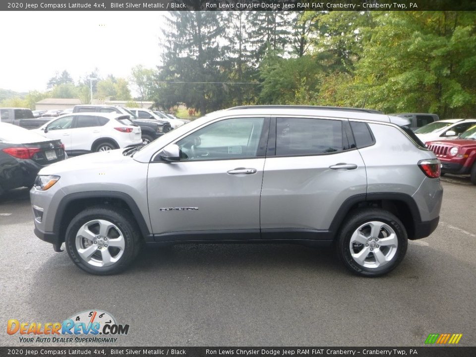 Billet Silver Metallic 2020 Jeep Compass Latitude 4x4 Photo #2