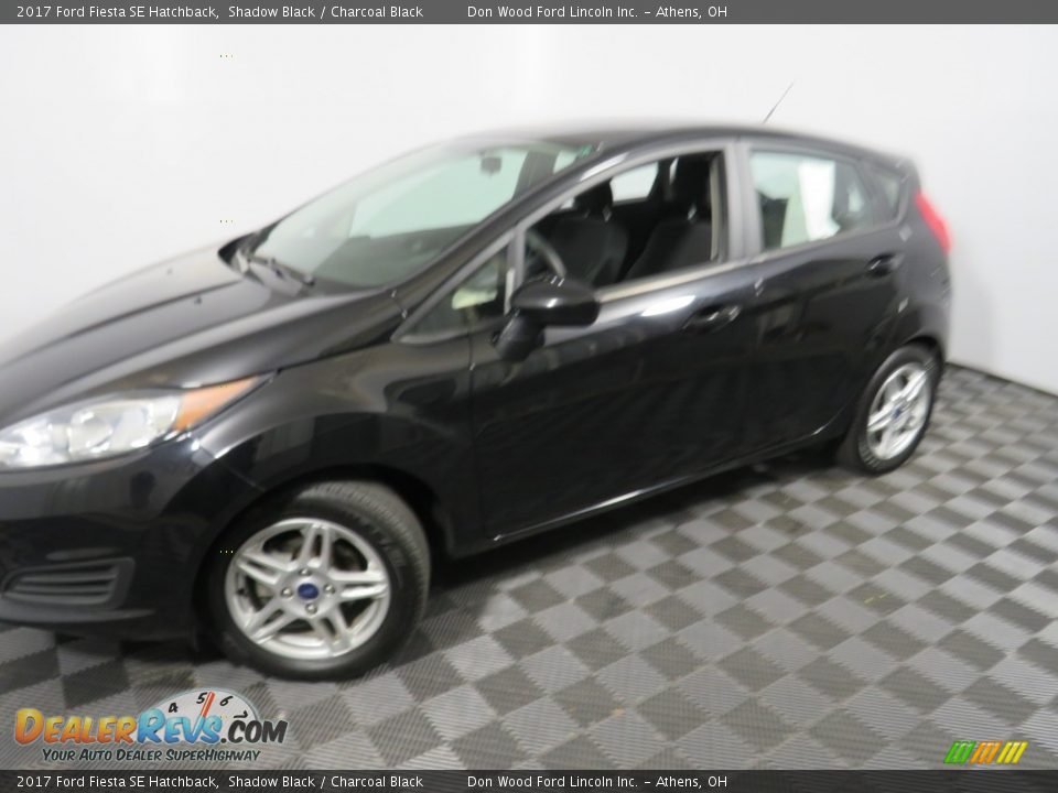 2017 Ford Fiesta SE Hatchback Shadow Black / Charcoal Black Photo #5