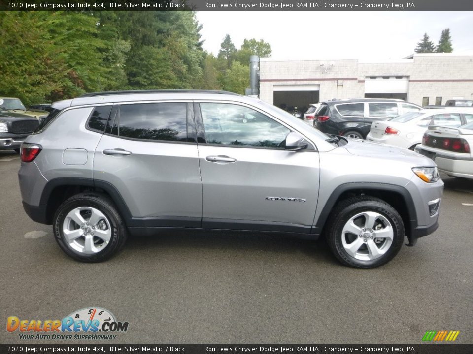 Billet Silver Metallic 2020 Jeep Compass Latitude 4x4 Photo #6