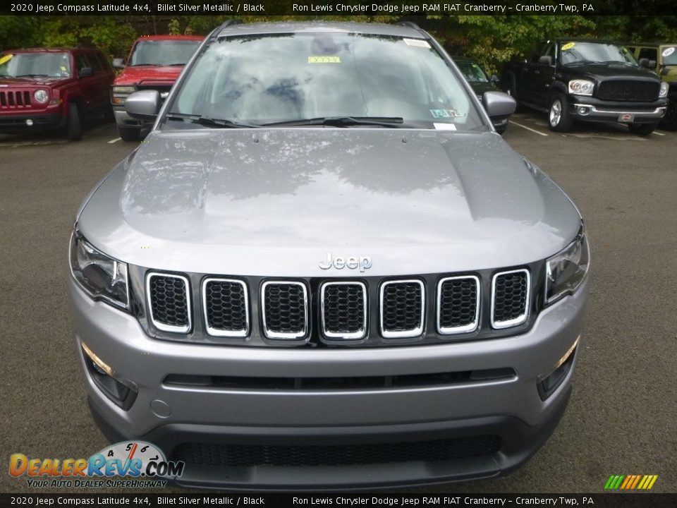 2020 Jeep Compass Latitude 4x4 Billet Silver Metallic / Black Photo #8