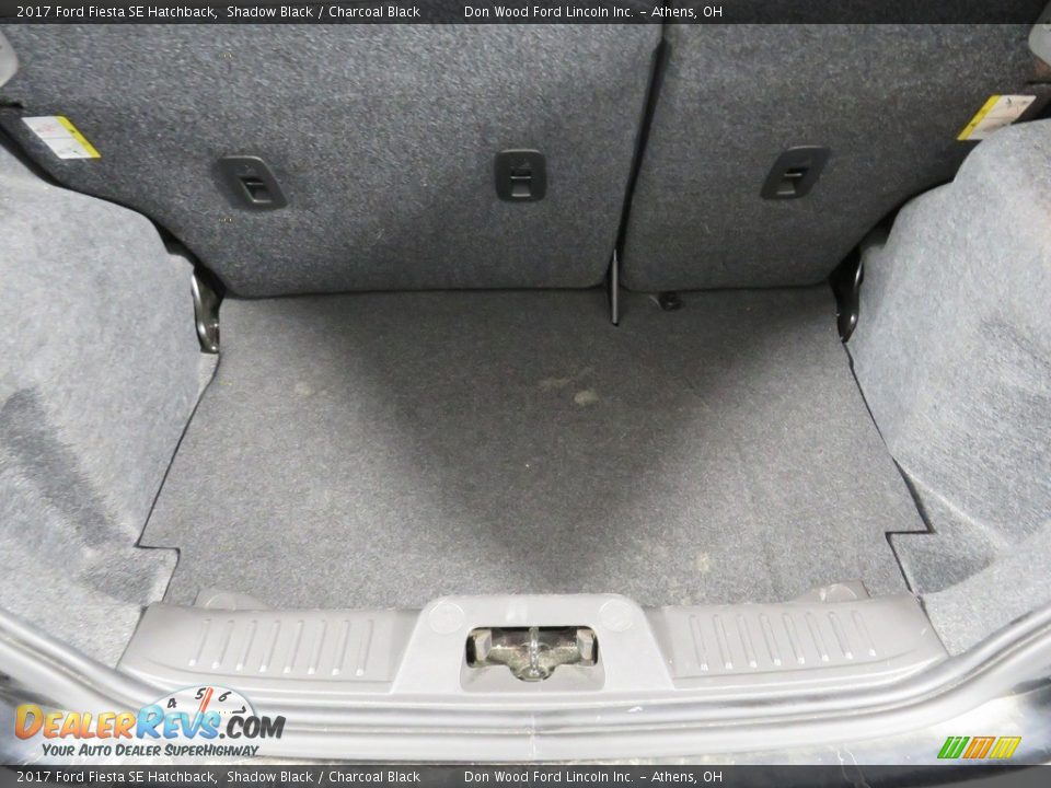 2017 Ford Fiesta SE Hatchback Shadow Black / Charcoal Black Photo #13