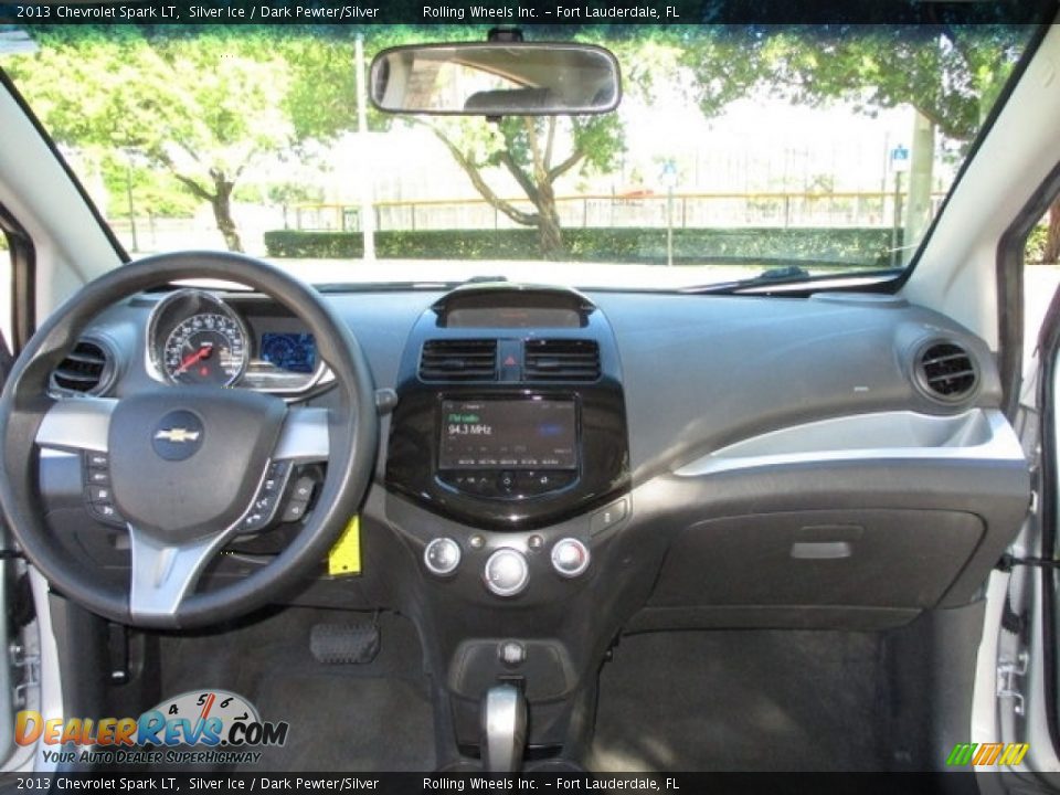 2013 Chevrolet Spark LT Silver Ice / Dark Pewter/Silver Photo #2