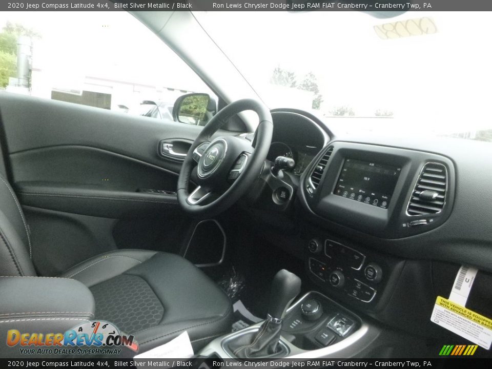 2020 Jeep Compass Latitude 4x4 Billet Silver Metallic / Black Photo #11