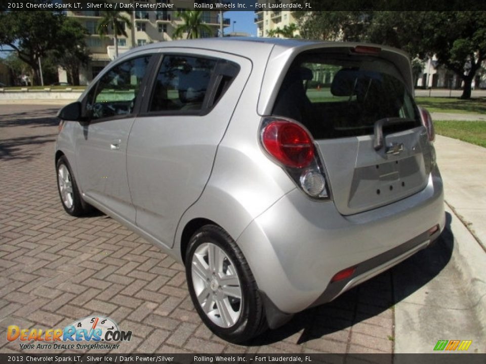 2013 Chevrolet Spark LT Silver Ice / Dark Pewter/Silver Photo #5