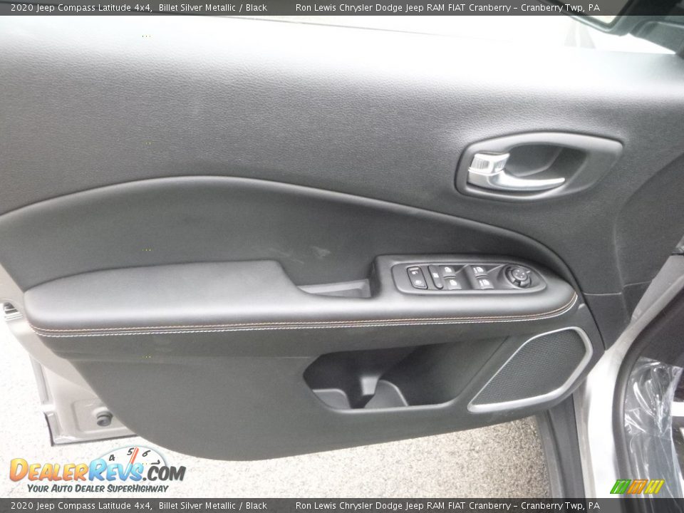 2020 Jeep Compass Latitude 4x4 Billet Silver Metallic / Black Photo #13