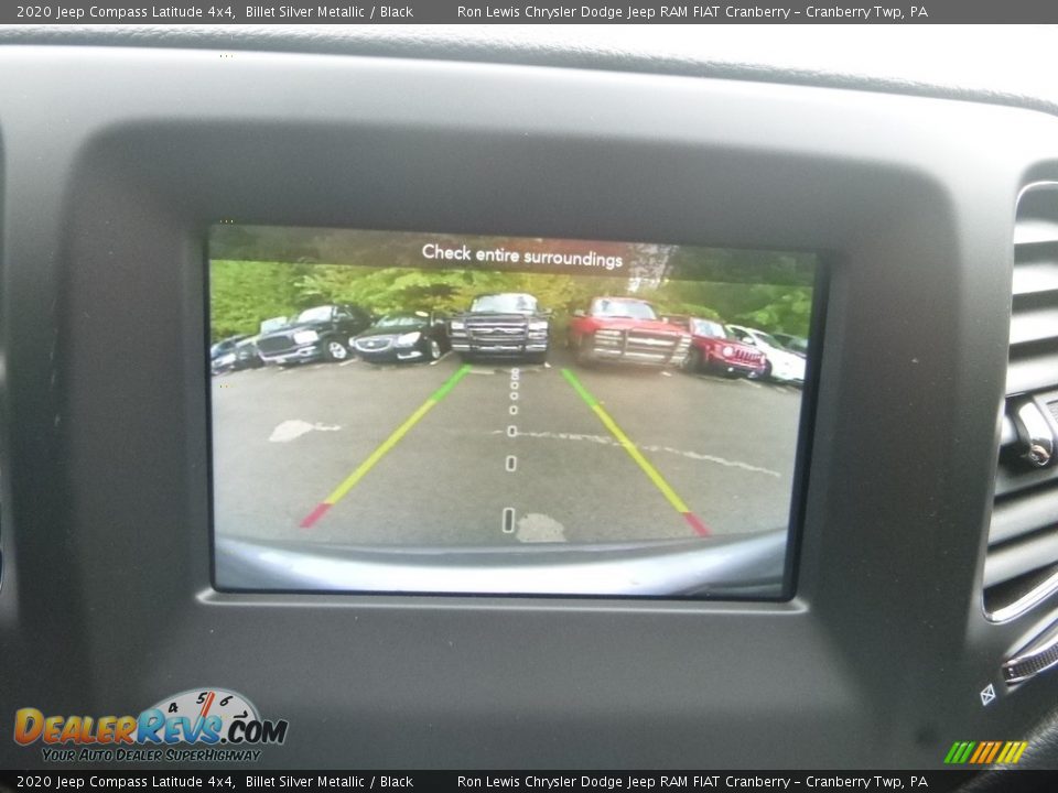 2020 Jeep Compass Latitude 4x4 Billet Silver Metallic / Black Photo #17