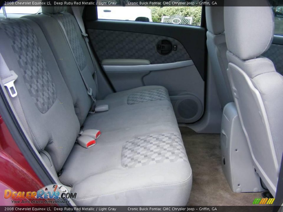 2008 Chevrolet Equinox LS Deep Ruby Red Metallic / Light Gray Photo #15