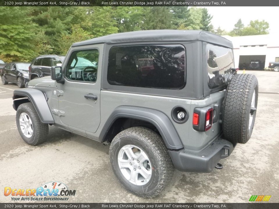 2020 Jeep Wrangler Sport 4x4 Sting-Gray / Black Photo #3