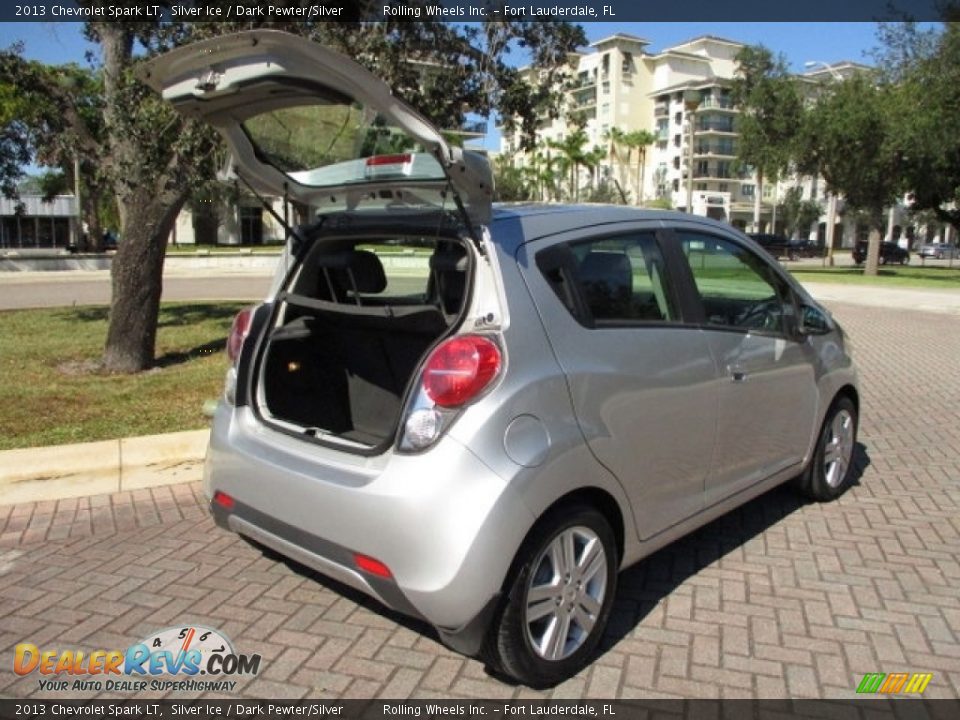 2013 Chevrolet Spark LT Silver Ice / Dark Pewter/Silver Photo #19