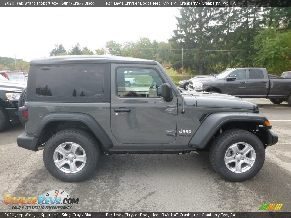2020 Jeep Wrangler Sport 4x4 Sting-Gray / Black Photo #6