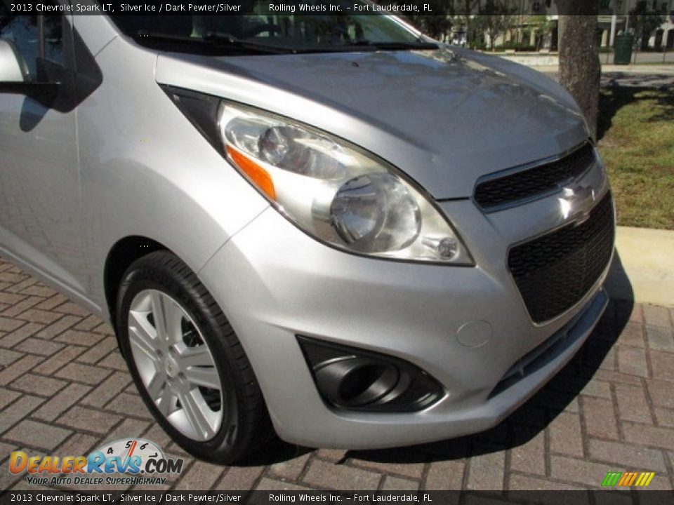 2013 Chevrolet Spark LT Silver Ice / Dark Pewter/Silver Photo #24