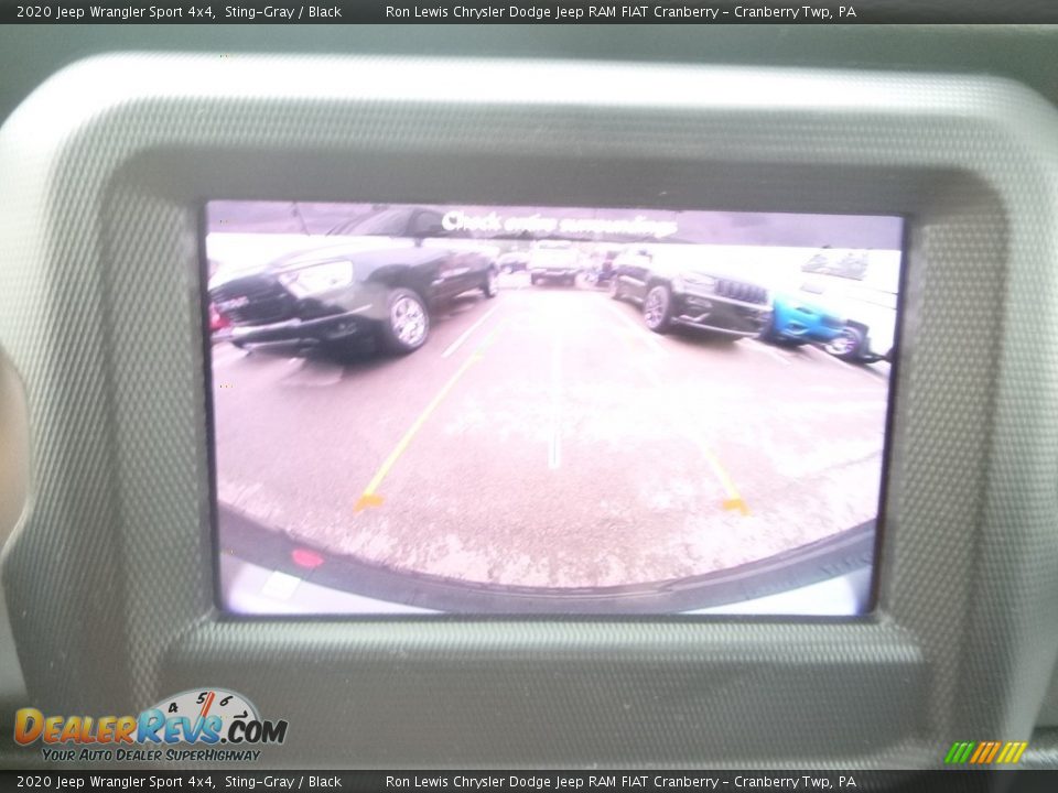 2020 Jeep Wrangler Sport 4x4 Sting-Gray / Black Photo #16
