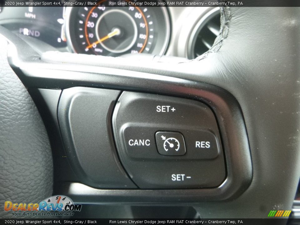 2020 Jeep Wrangler Sport 4x4 Steering Wheel Photo #17