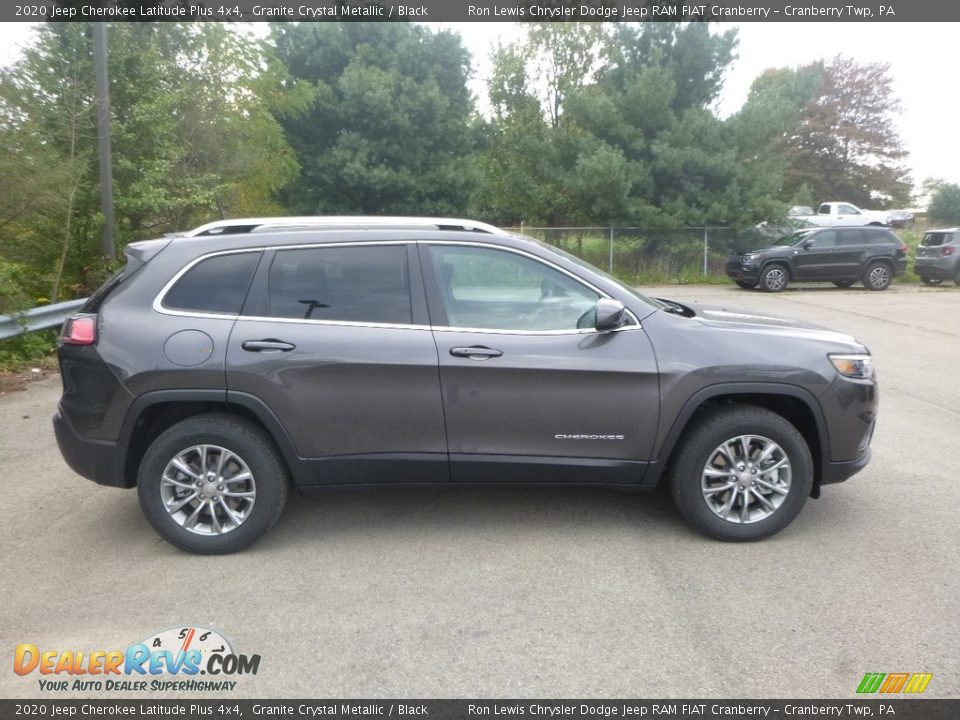 Granite Crystal Metallic 2020 Jeep Cherokee Latitude Plus 4x4 Photo #6