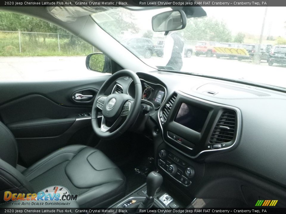 2020 Jeep Cherokee Latitude Plus 4x4 Granite Crystal Metallic / Black Photo #11