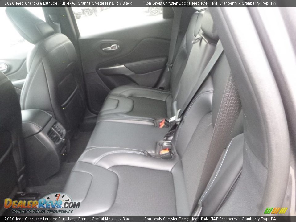 2020 Jeep Cherokee Latitude Plus 4x4 Granite Crystal Metallic / Black Photo #12