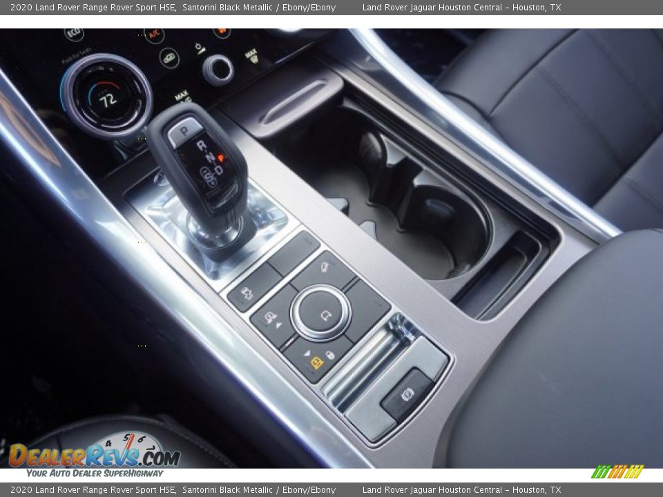 2020 Land Rover Range Rover Sport HSE Santorini Black Metallic / Ebony/Ebony Photo #22