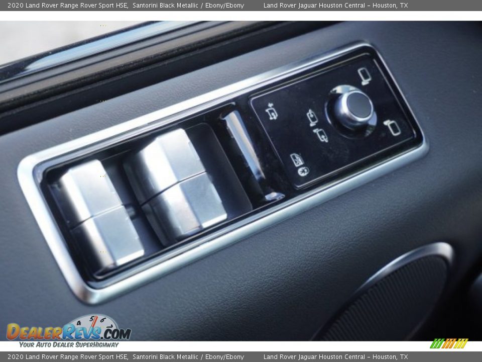 2020 Land Rover Range Rover Sport HSE Santorini Black Metallic / Ebony/Ebony Photo #24