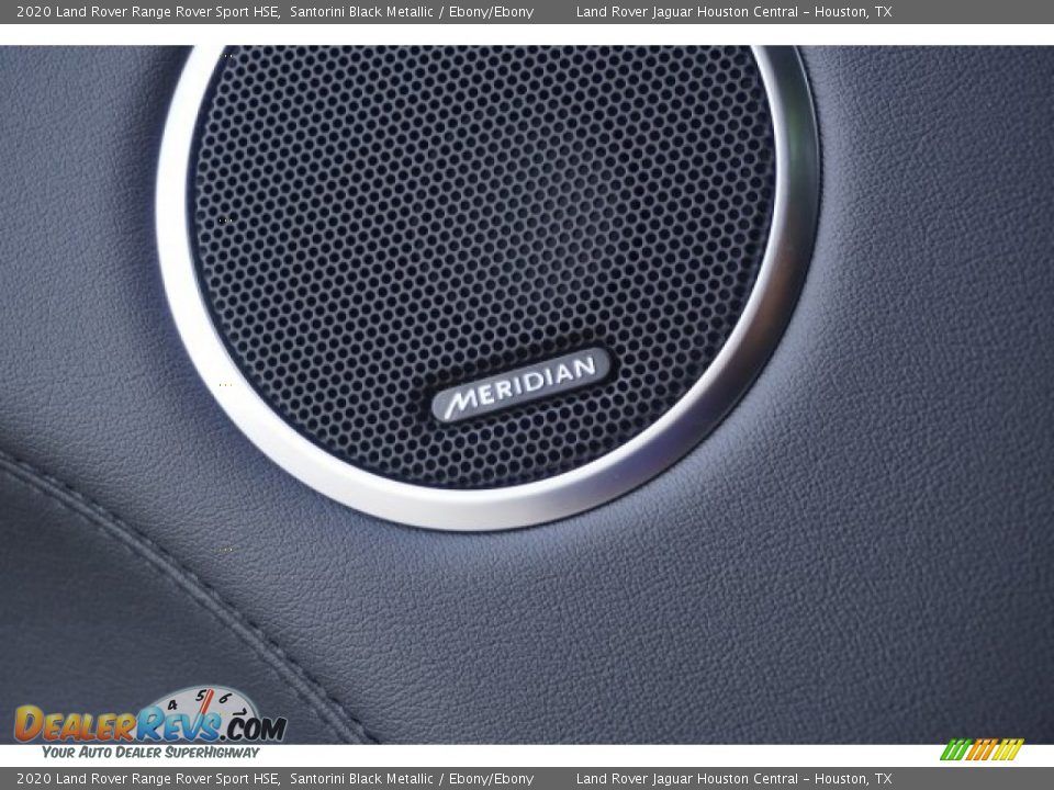 2020 Land Rover Range Rover Sport HSE Santorini Black Metallic / Ebony/Ebony Photo #25