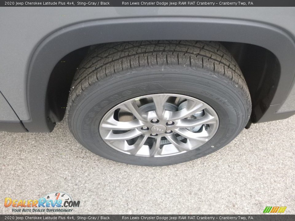 2020 Jeep Cherokee Latitude Plus 4x4 Sting-Gray / Black Photo #9