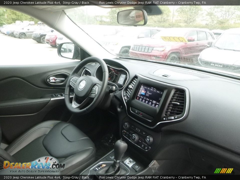 2020 Jeep Cherokee Latitude Plus 4x4 Sting-Gray / Black Photo #11