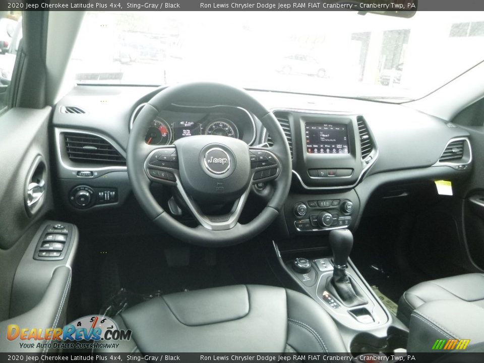 2020 Jeep Cherokee Latitude Plus 4x4 Sting-Gray / Black Photo #13