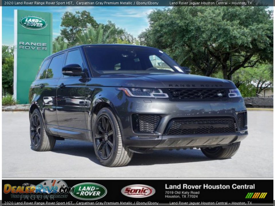 2020 Land Rover Range Rover Sport HST Carpathian Gray Premium Metallic / Ebony/Ebony Photo #2