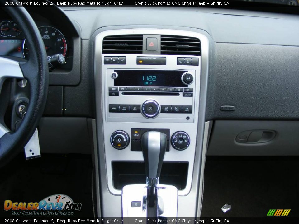 2008 Chevrolet Equinox LS Deep Ruby Red Metallic / Light Gray Photo #20