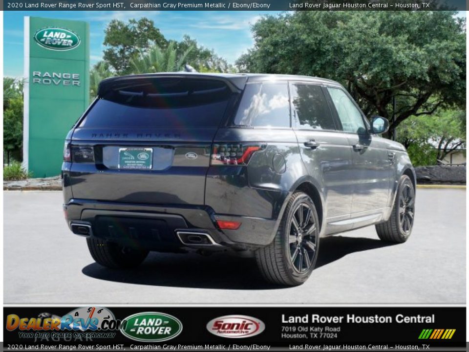 2020 Land Rover Range Rover Sport HST Carpathian Gray Premium Metallic / Ebony/Ebony Photo #4