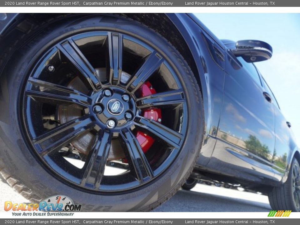 2020 Land Rover Range Rover Sport HST Carpathian Gray Premium Metallic / Ebony/Ebony Photo #8