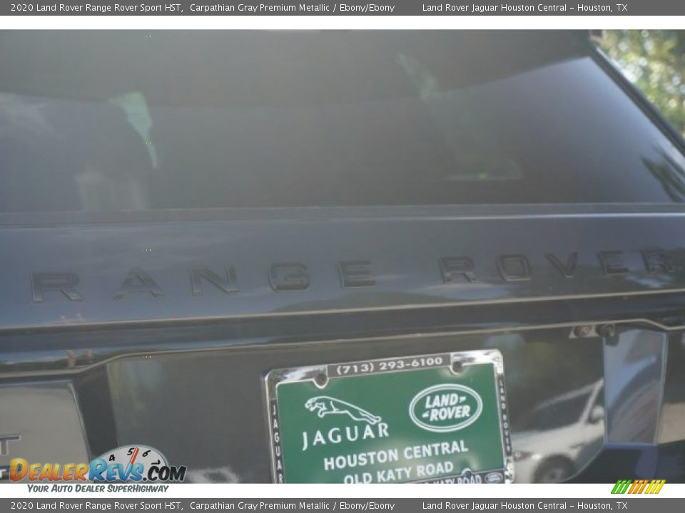 2020 Land Rover Range Rover Sport HST Carpathian Gray Premium Metallic / Ebony/Ebony Photo #9